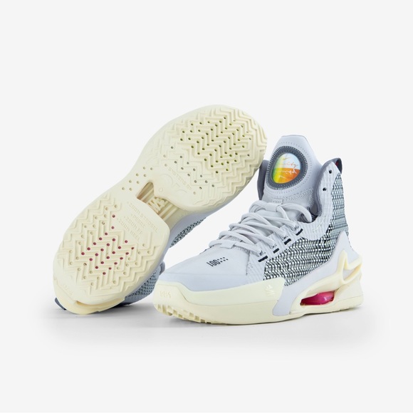 Nike Air Zoom GT Jump 'Vast Grey/Lemon Wash/Lime Ice/Gunsmoke CZ9907-002 - Picture 6 of 16